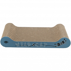 WILD CAT drapak tekturowy 41x7x24 cm niebieski WILD CAT drapak tekturowy 41x7x24 cm niebieski