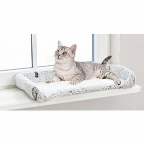 Podkładka CALIDA na parapet 60 x 25 cm, z wkładką termoizolacyjną, biało-szara Podkładka CALIDA na parapet 60 x 25 cm, z wkładką termoizolacyjną, biało-szara