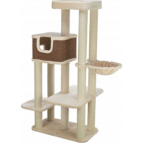 Drapak BERTHOLO, 78 x 45 cm /165 cm, kremowy/brązowy Drapak BERTHOLO, 78 x 45 cm /165 cm, kremowy/brązowy