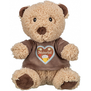 Oktoberfest Teddy, pluszowy miś bez dźwięku, 27 cm, beżowy/brązowy - OFERTA LIMITOWANA Oktoberfest Teddy, pluszowy miś bez dźwięku, 27 cm, beżowy/brązowy - OFERTA LIMITOWANA