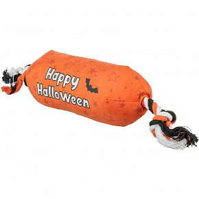 Walentynka HALLOWEEN, pluszowa zabawka z dźwiękiem, na sznurku, 30 cm, pomarańczowa - OFERTA LIMITOWANA Walentynka HALLOWEEN, pluszowa zabawka z dźwiękiem, na sznurku, 30 cm, pomarańczowa - OFERTA LIMITOWANA