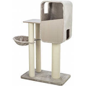 Drapak MARINA, jaskinia, podest, hamak, 132 cm, szary Drapak MARINA, jaskinia, podest, hamak, 132 cm, szary