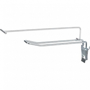 Haczyk, euroslot, na etykietę cenową, 20 cm, srebrny Haczyk, euroslot, na etykietę cenową, 20 cm, srebrny