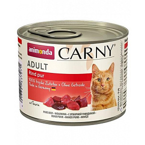 Animonda CARNY® cat Adult wołowina opak. 6 x 200 g puszka