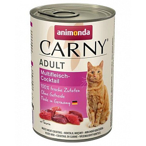Animonda CARNY® cat Adult koktajl mięsny dla dorosłych. 6 x 400 g puszka