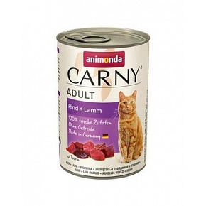 Animonda CARNY® cat Adult wołowina i jagnięcina opak. 6 x 400 g puszka