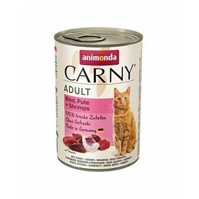 Animonda CARNY® cat Adult wołowina, indyk i krewetki opak. 6 x 800 g puszka Animonda CARNY® cat Adult wołowina, indyk i krewetki opak. 6 x 800 g puszka