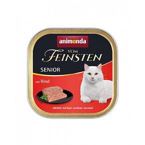 Animonda Vom Feinsten cat SENIOR wołowina opak. 16 x 100 g Animonda Vom Feinsten cat SENIOR wołowina opak. 16 x 100 g