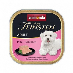 ANIMONDA pasztet ADULT (LIGHT LUNCH) - indyk+szynka dla psów 150g