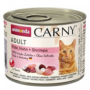 ANIMONDA puszka CARNY Adult - indyk, kurczak + rak 200g ANIMONDA puszka CARNY Adult - indyk, kurczak + rak 200g
