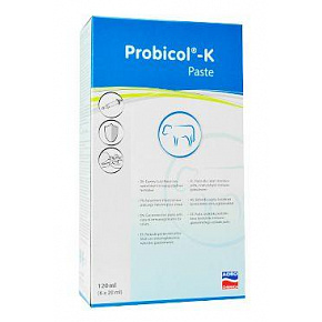 Probicol-K cielęta pasta doustna 6x20ml aplikator Probicol-K cielęta pasta doustna 6x20ml aplikator