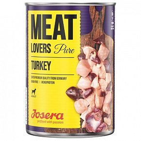 Josera puszka Dog Meat Lovers Turkey 800 g Josera puszka Dog Meat Lovers Turkey 800 g
