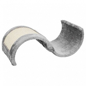 Drapak FALA Wavy sizal 29x18x50cm, - szary/naturalny