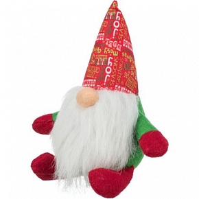 Xmas Dwarf - świąteczny skrzat, zabawka dla psów z dźwiękiem, 21 cm, różne rodzaje