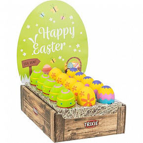 EASTER Display - wielkanocny zestaw z 30 sztukami lateksowych jajek (8 cm) - OFERTA LIMITOWANA