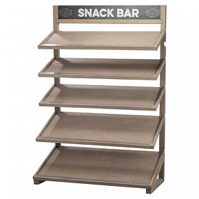Półkowy Snack Bar, XL : 127 x 185 x 59 cm Półkowy Snack Bar, XL : 127 x 185 x 59 cm