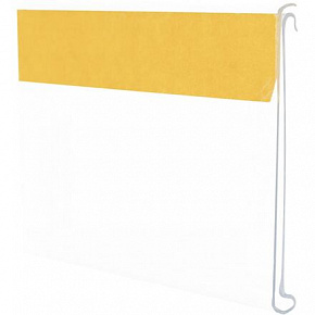 Plastowy uchwyt na cenówki 7.0. x 4.4 cm, samoprzylepny, przezroczysty Plastowy uchwyt na cenówki 7.0. x 4.4 cm, samoprzylepny, przezroczysty