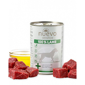 NUEVO dog Sensitive 100% Lamb bal. 6 x 400 g puszka NUEVO dog Sensitive 100% Lamb bal. 6 x 400 g puszka