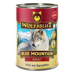 Wolfsblut Dog Adult Blue Mountain konserwa. 395g Wolfsblut Dog Adult Blue Mountain konserwa. 395g