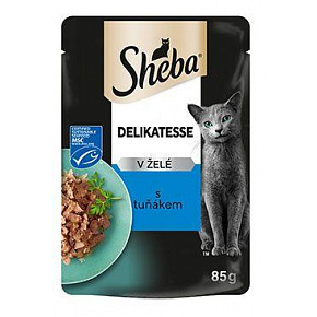 Sheba saszetka Delikatesse z tuńczykiem 85g