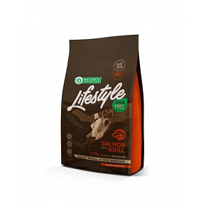 Natures P Lifestyle dog adult small & mini breed łosoś & kryl 1,5 kg