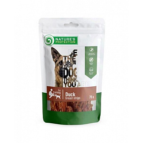 Przysmak Natures P Snack dog duck breast strips 12x75 g Przysmak Natures P Snack dog duck breast strips 12x75 g