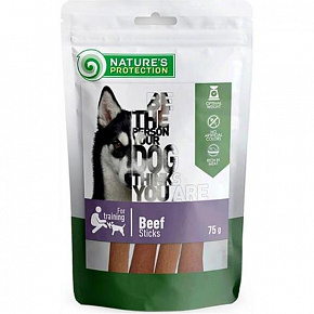 Przysmak Natures P Snack dog beef sticks 75 g Przysmak Natures P Snack dog beef sticks 75 g