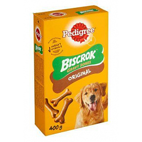 Rodowód poch.Biscrok Gravy Bones Flavour Biscuit 400g Rodowód poch.Biscrok Gravy Bones Flavour Biscuit 400g