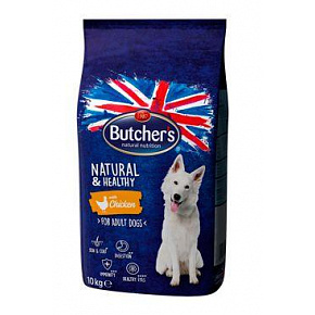 Butcher's Dog Natural&Healthy Dry z kurczakiem 10kg Butcher's Dog Natural&Healthy Dry z kurczakiem 10kg