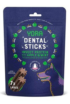 Rebel Dog s.r.o. YORA Dog poch. z owadów Dental patyczki L 270g/7szt — Składniki i ocena