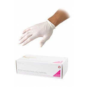 Rękawice nest.wyż.KRUTEX Latex rozmiar.L/100 sztuk bez pudru