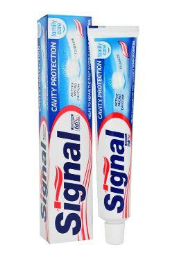 Drogerie-různí výrobci Ząb.pasta Signal Family Care Cavity Protection 75ml — Składniki i ocena