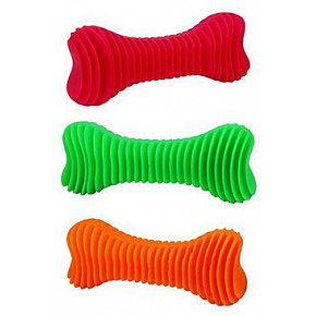 Zabawka dla psa Kość Dentystyczna żebrowana pływająca 12cm SP