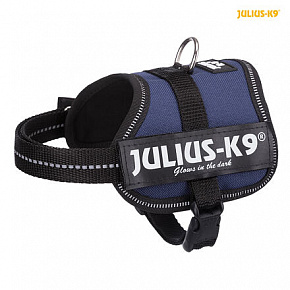 Julius-K9 uprząż siłowa Baby 2/XS-S 33-45 cm, indigo