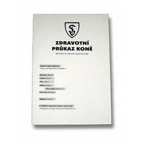 Książeczka zdrowia dla koni (nowy wzór) 1 szt. Książeczka zdrowia dla koni (nowy wzór) 1 szt.