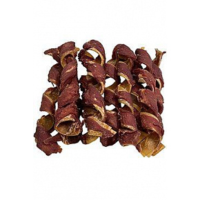 Przysmak Spirale z wieprzowej skóry z kaczką 15cm/10szt. Przysmak Spirale z wieprzowej skóry z kaczką 15cm/10szt.