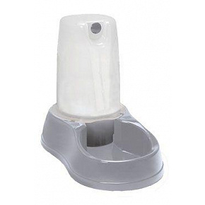 Miska z zapasami. na wodę 1,5l antypoślizgowa szara Zolux Miska z zapasami. na wodę 1,5l antypoślizgowa szara Zolux