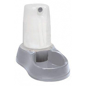 Miska z zapasami. na wodę 6,5l antypoślizgowa szara Zolux Miska z zapasami. na wodę 6,5l antypoślizgowa szara Zolux