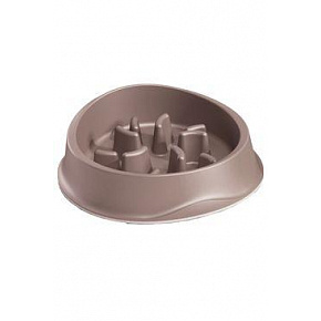 Miska przeciwko łapczywemu jedzeniu antypoślizgowa SMART 1l beżowa Zolux Miska przeciwko łapczywemu jedzeniu antypoślizgowa SMART 1l beżowa Zolux