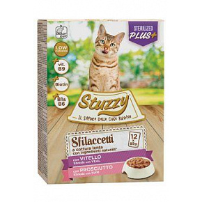 Stuzzy Cat saszetka Adult Sterilised szynka 12x85g