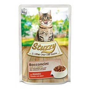 Stuzzy Cat saszetka Adult kawałki wołowiny 85g