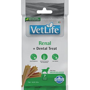 Przysmak Farmina Vet Life Dog Renal Adult medium & maxi 100g Przysmak Farmina Vet Life Dog Renal Adult medium & maxi 100g