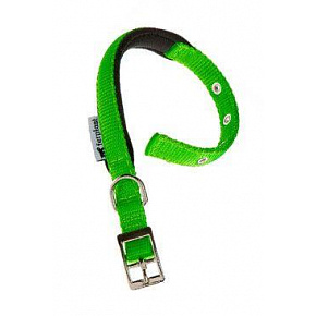 Obroża nylonowa DAYTONA C 45cmx25mm zielona FP 1szt. Obroża nylonowa DAYTONA C 45cmx25mm zielona FP 1szt.