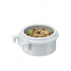 Karmnik do klatki CREMA 1 dla małych ptaków mix kolorów FP