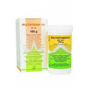 Multivitamina PG plv sol 100g a.u.v. Multivitamina PG plv sol 100g a.u.v.