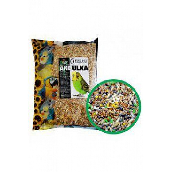 FINE PET Super Mix Papużka falista 800g