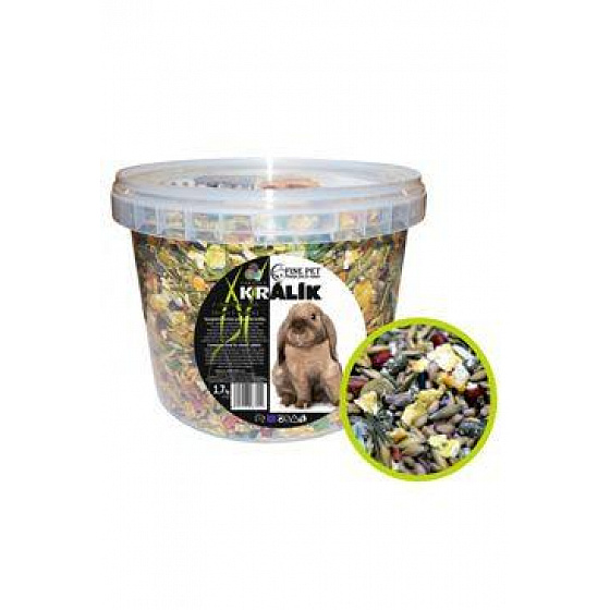 FINE PET Miniaturowy Królik Premium wiadro 1,7kg