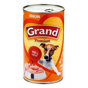 GRAND Dog konserwa. Premium indyk 1300g GRAND Dog konserwa. Premium indyk 1300g