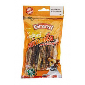 GRAND Dog pochodzenie. Susz. Smakołyki jelitka 50g
