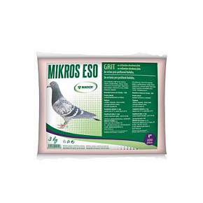 Mikrop ESO GRIT z jodem dla gołębi pocztowych plv 3kg Mikrop ESO GRIT z jodem dla gołębi pocztowych plv 3kg
